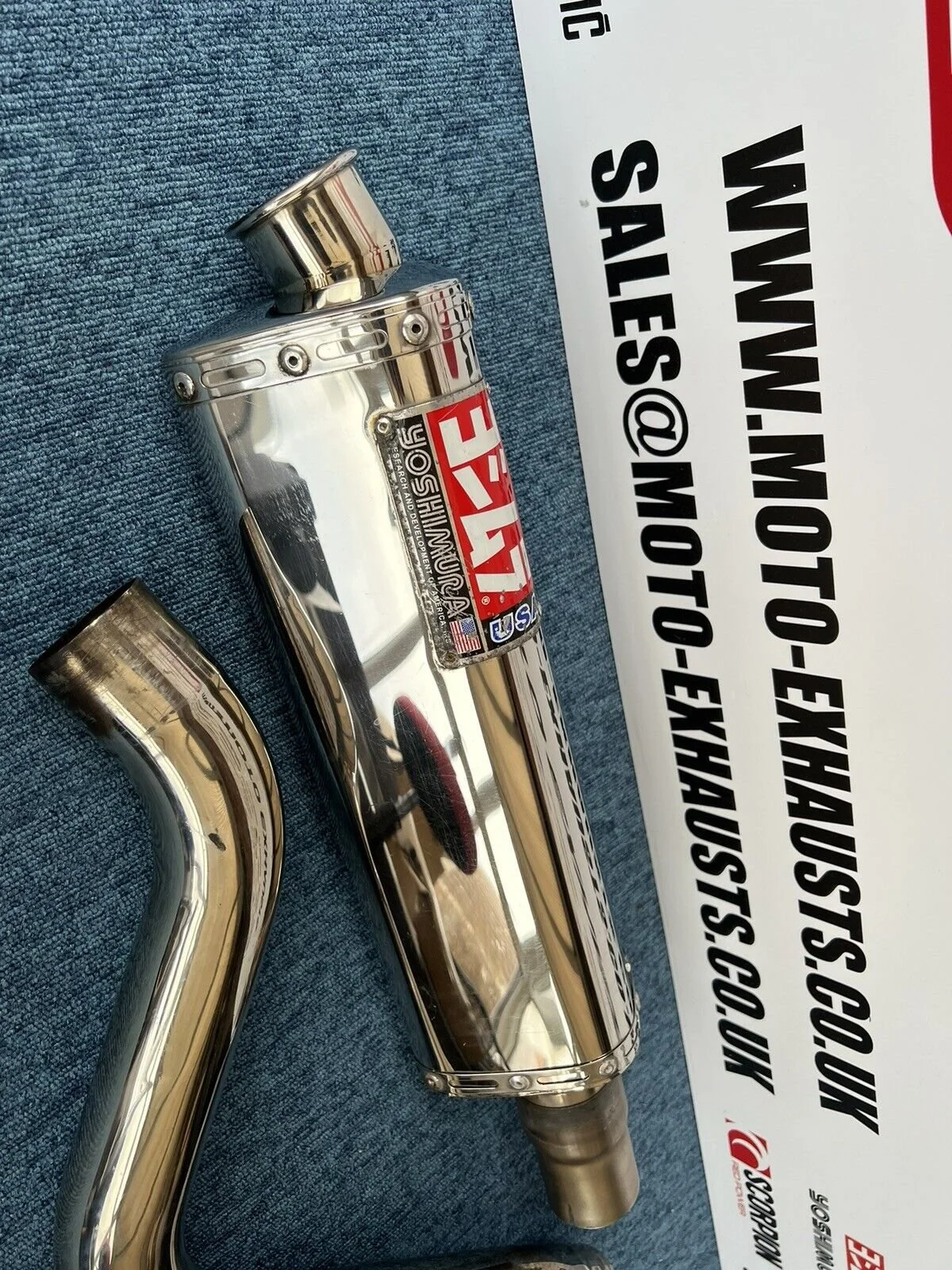 Yamaha R6 5EB Yoshimura Tri Oval Exhaust 98 - 03 — Moto Exhausts