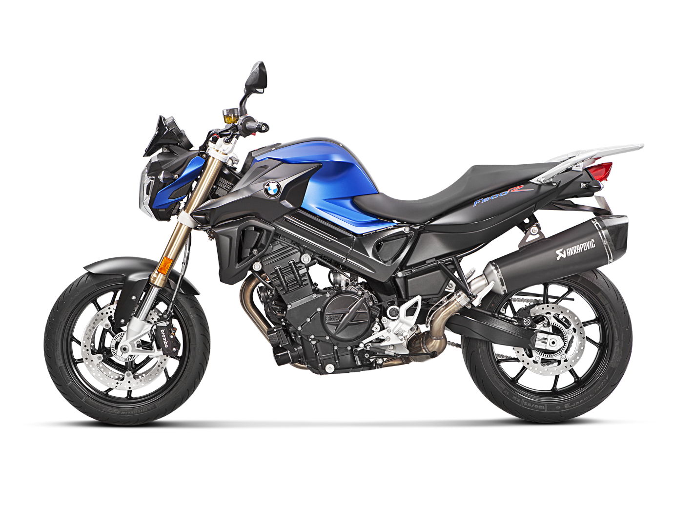 BMW F 800 R / GT AKRAPOVIC Titanium Exhaust — Moto Exhausts