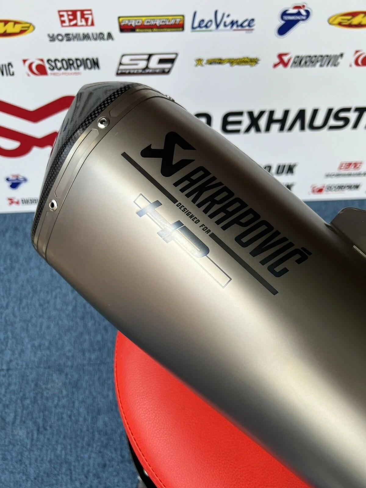 BMW R1200R R1200RS Akrapovic Titanium Exhaust — Moto Exhausts