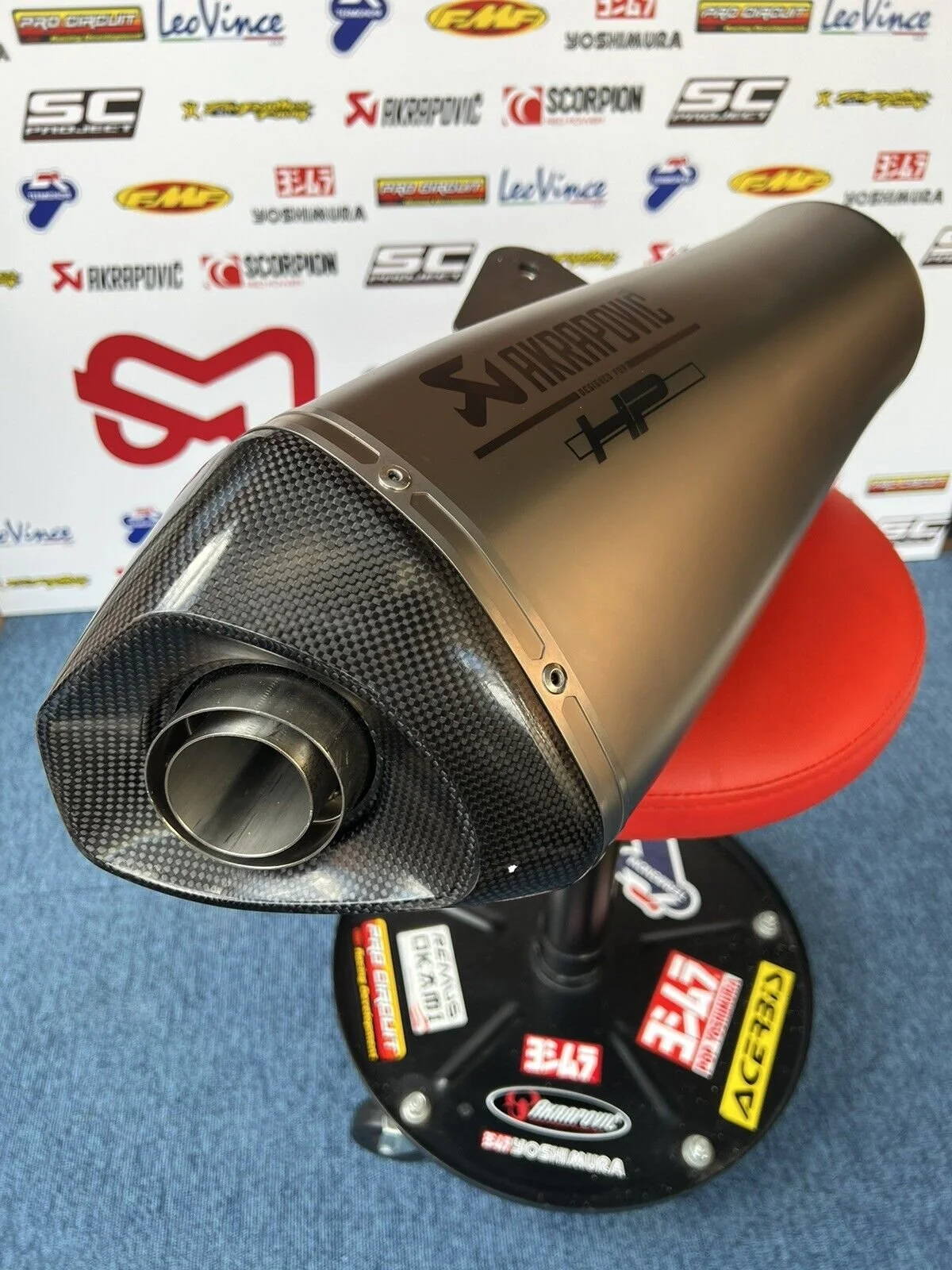 BMW R1200R R1200RS Akrapovic Titanium Exhaust — Moto Exhausts