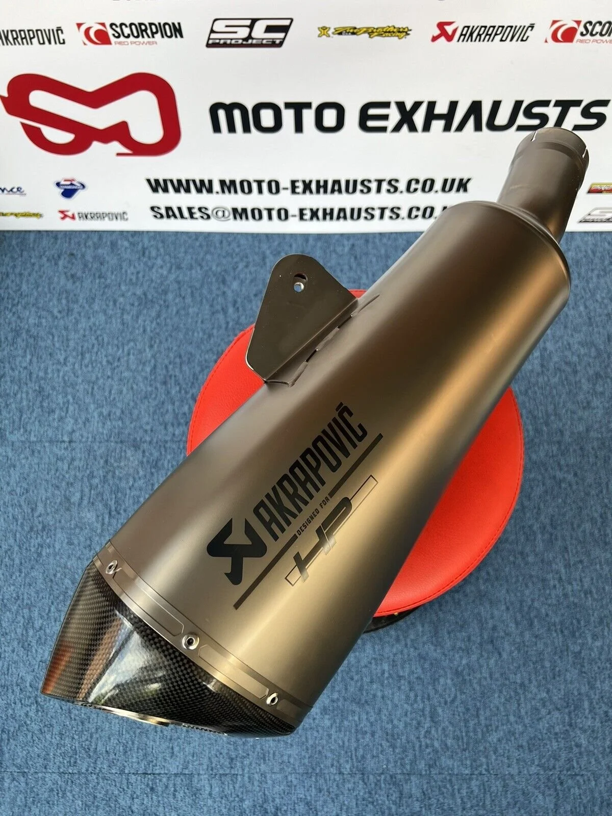 Akrapovic Titanium BMW R1200R R1200RS Akrapovic Titanium Exhaust — Moto Exhausts