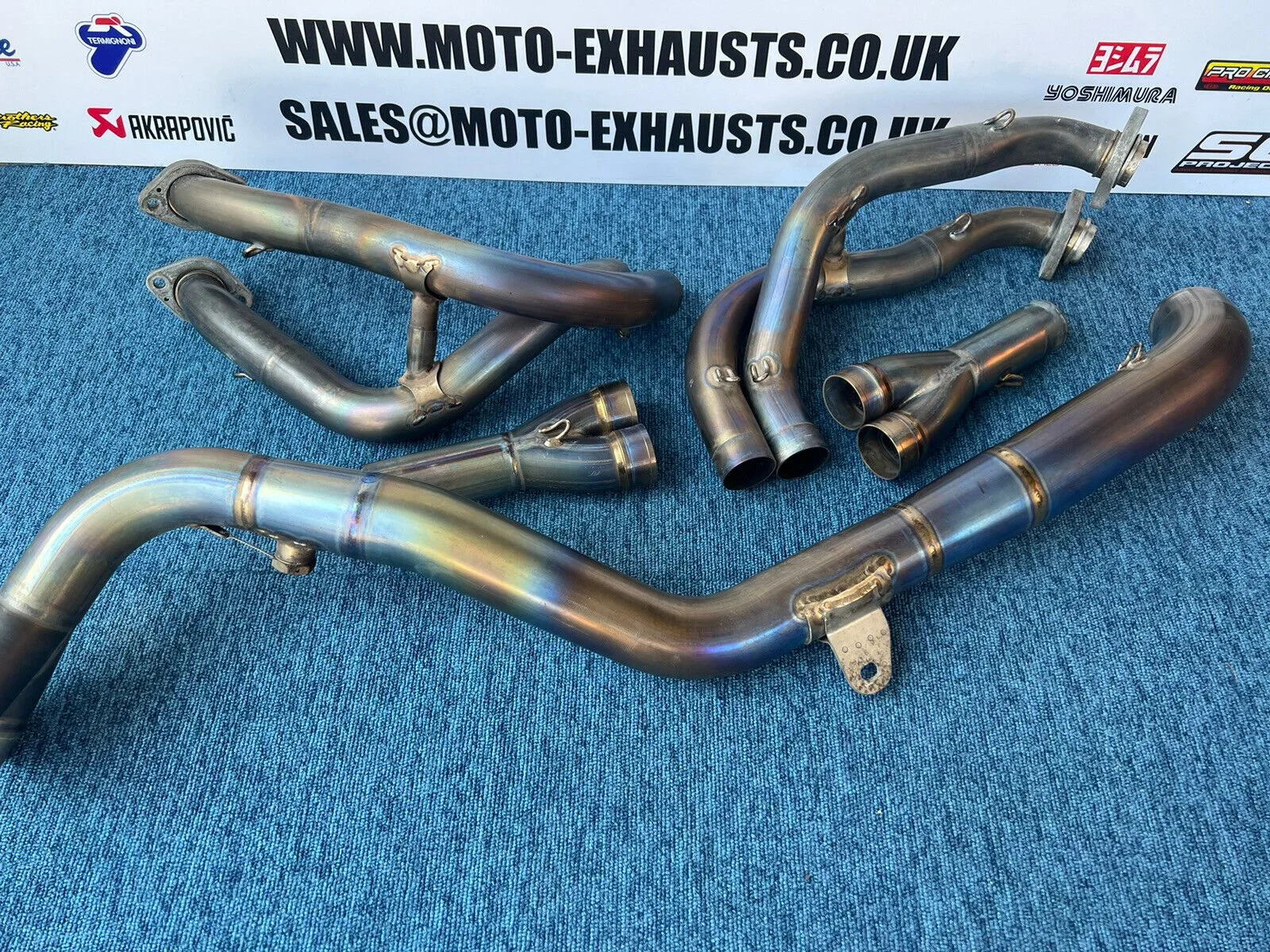 TRADE IN DEAL - Kawasaki ZX6R 636 B1H Full Akrapovic Titanium Exhaust ...