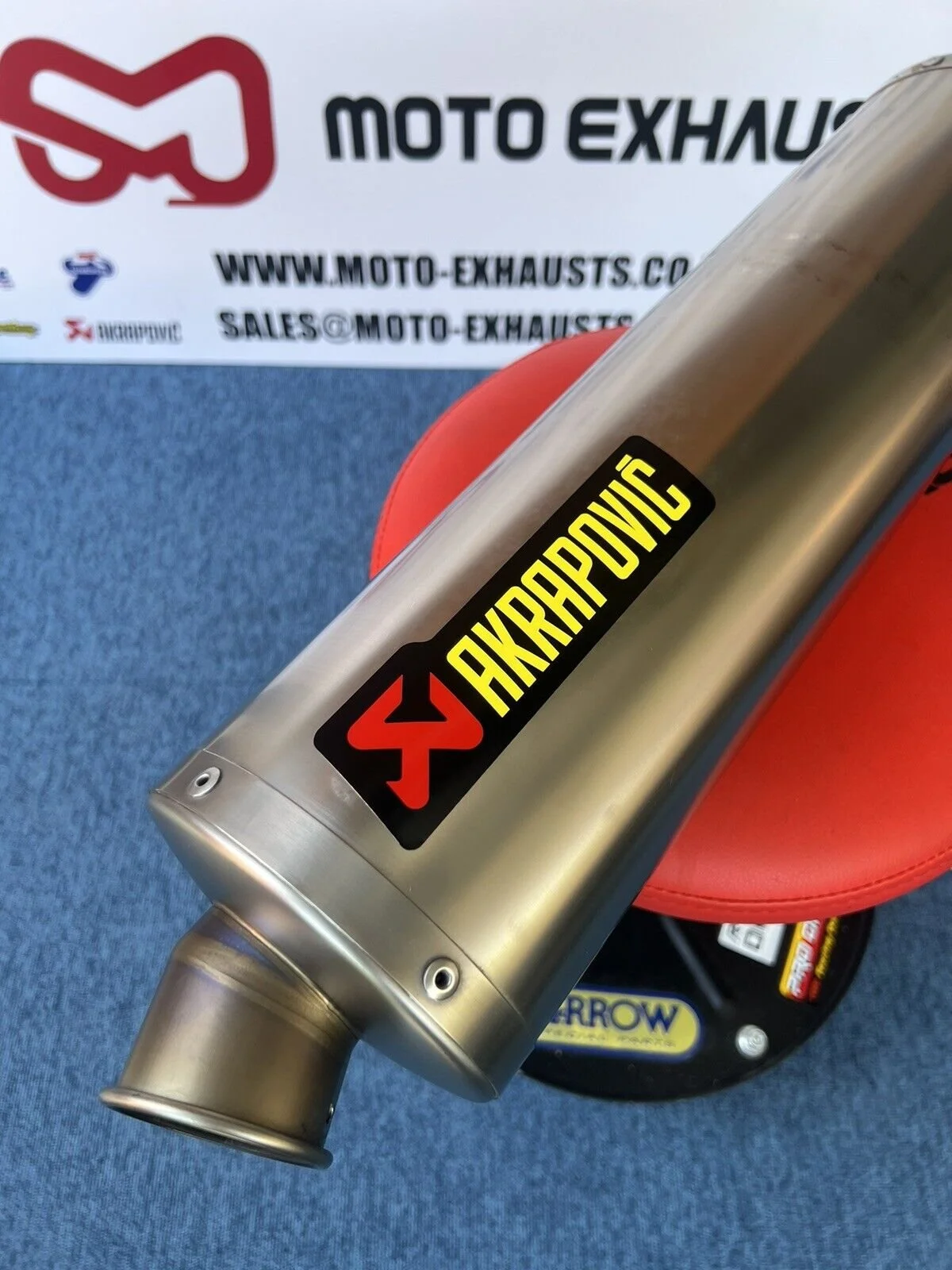 YAMAHA R6 5SL Full Akrapovic Titanium Exhaust System — Moto Exhausts
