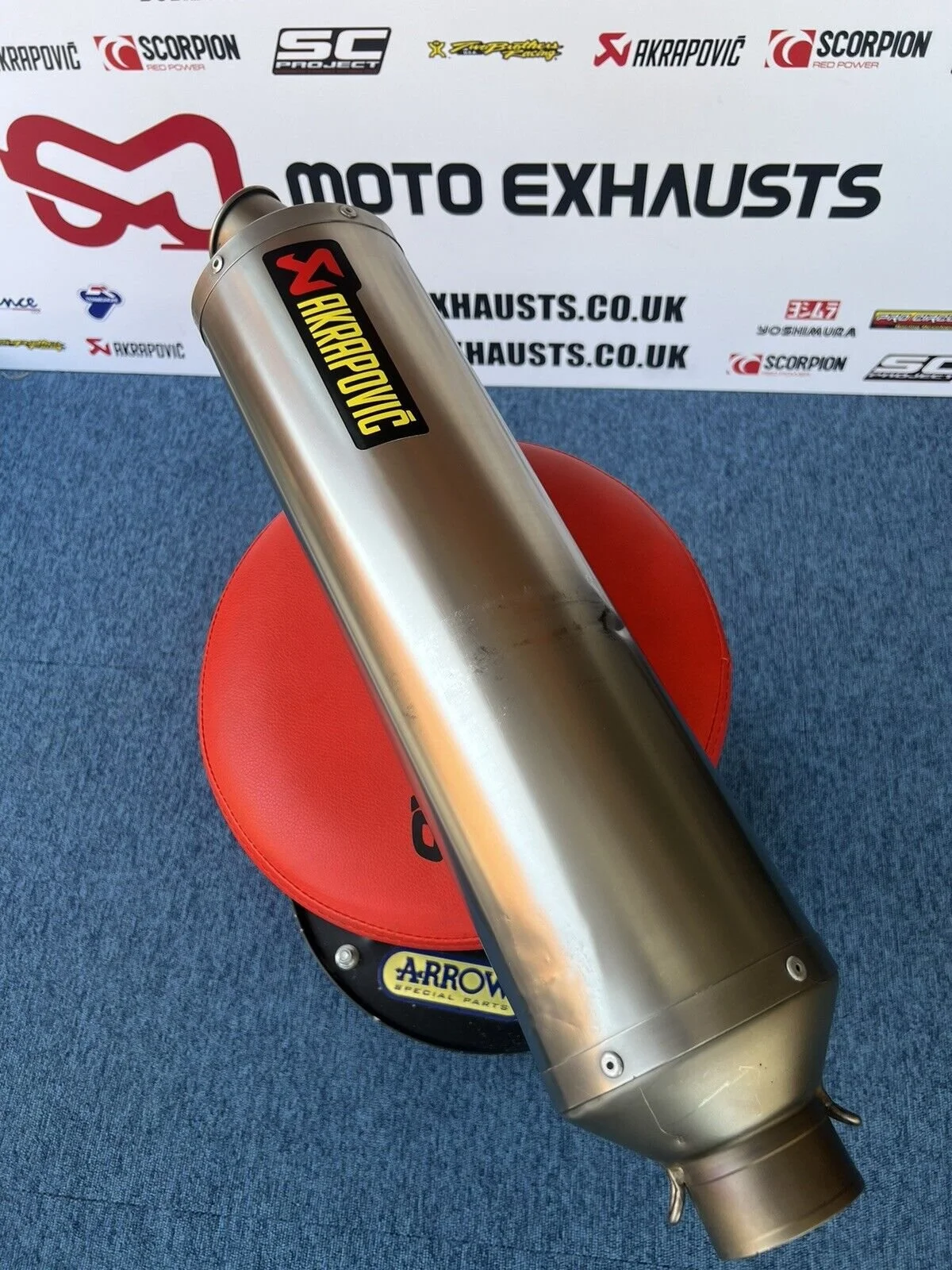 YAMAHA R6 5SL Full Akrapovic Titanium Exhaust System — Moto Exhausts