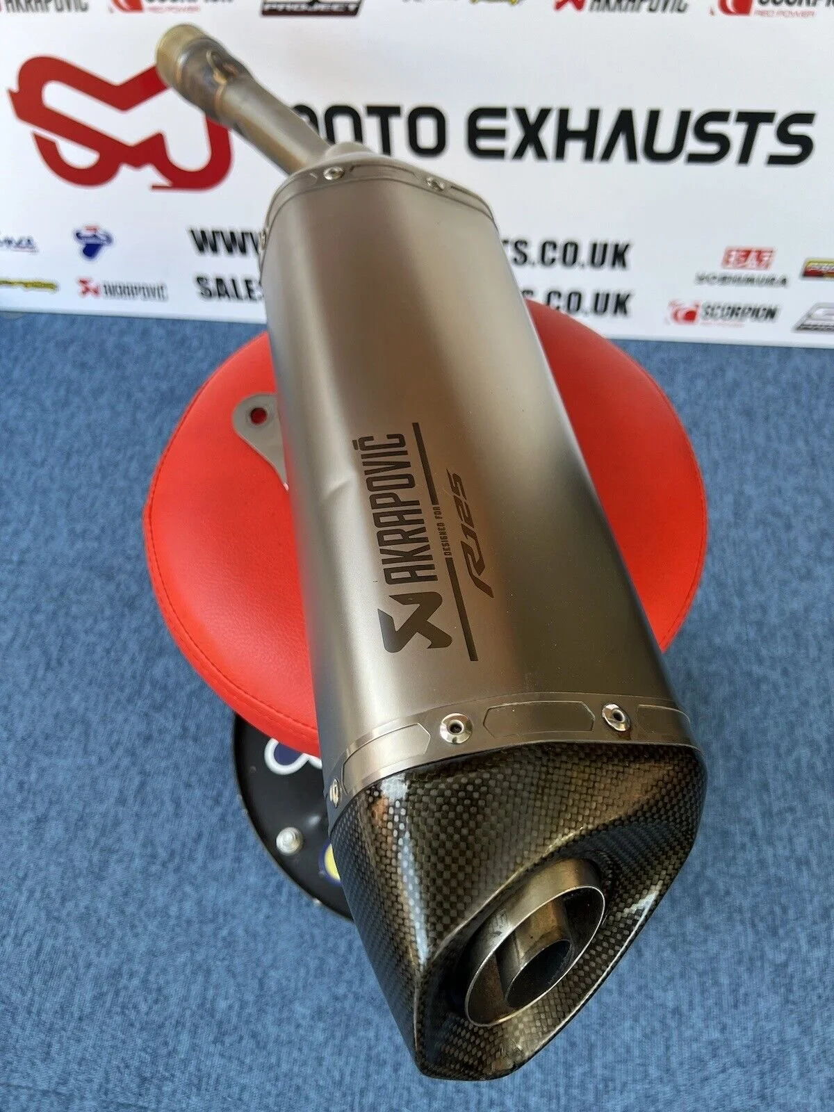 Yamaha YZF R125 MT 125 Akrapovic Full Exhaust System Inc Cat 19 - 20 ...