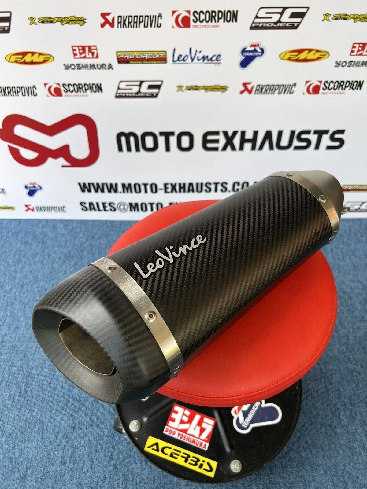 Kawasaki ZX10R Carbon LeoVince Exhaust — Moto Exhausts