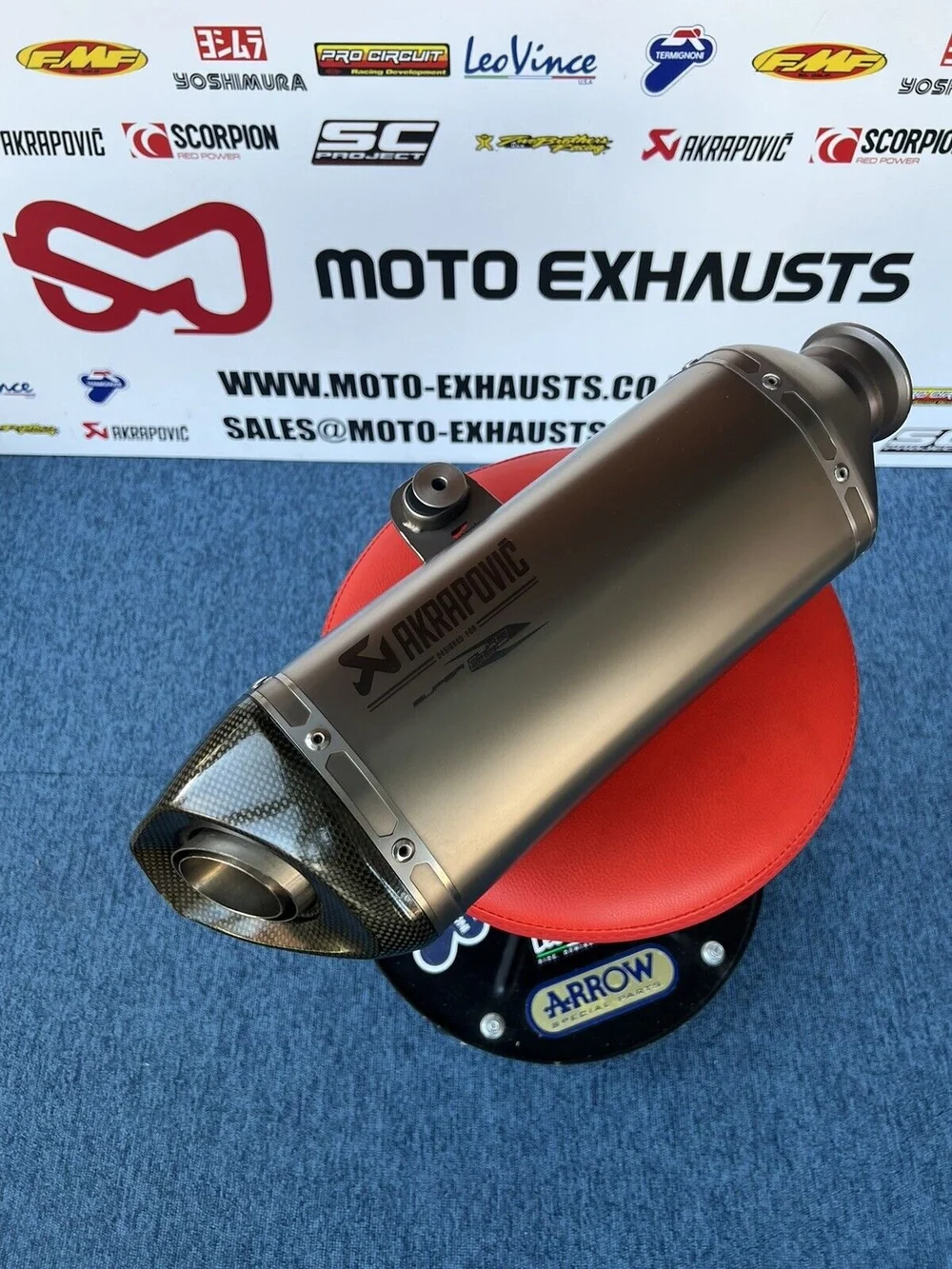 KTM 1290 Superduke R GT Titanium Akrapovic Slip-on Exhaust