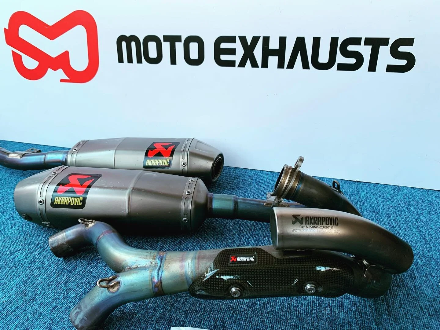 What’s better than one Akrapovic exhaust you say…two is the answer!! One of our latest arrivals is a Full titanium exhaust system for the Honda CRF 450 R or RX Model - 2020. Lots more new additions to our site recently so please pay us a