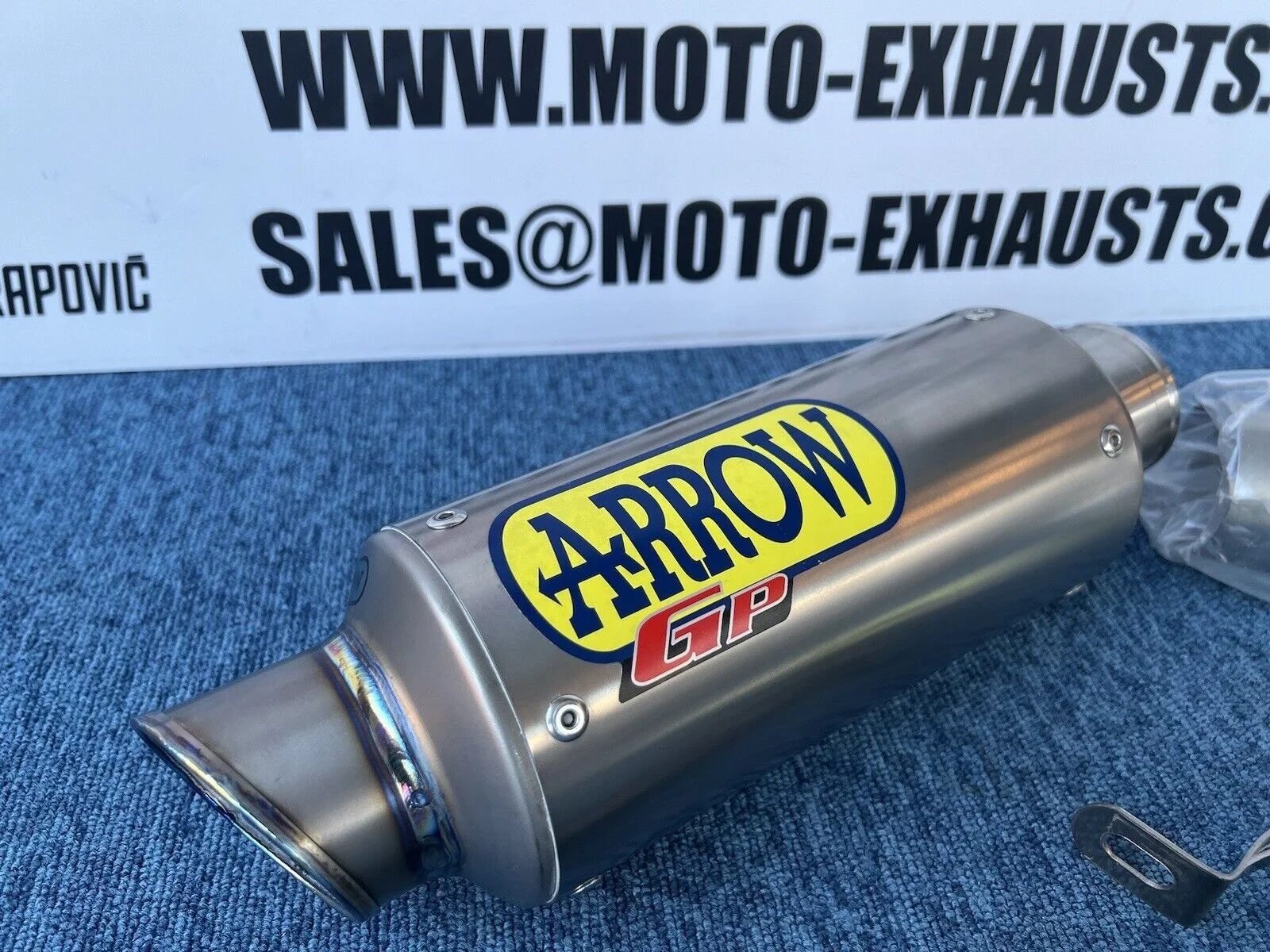 Yamaha YZF R6 ARROW GP2 Titanium Race Exhaust Silencer — Moto Exhausts