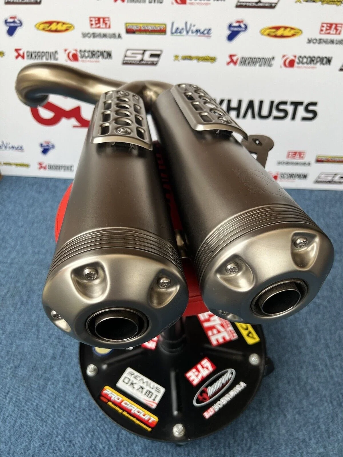 BMW R NINE T R9T URBAN SCRAMBLER AKRAPOVIC EXHAUST SILENCER — Moto Exhausts