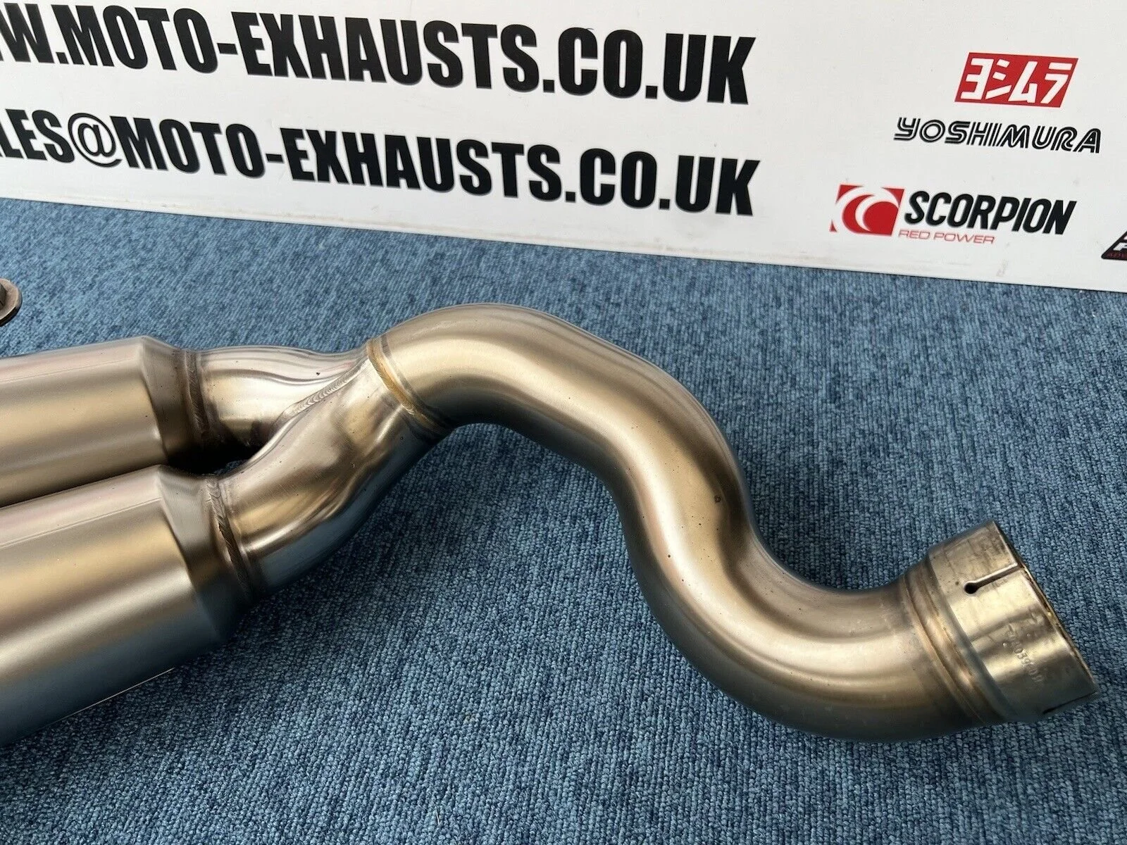 BMW R NINE T R9T URBAN SCRAMBLER AKRAPOVIC EXHAUST SILENCER — Moto Exhausts