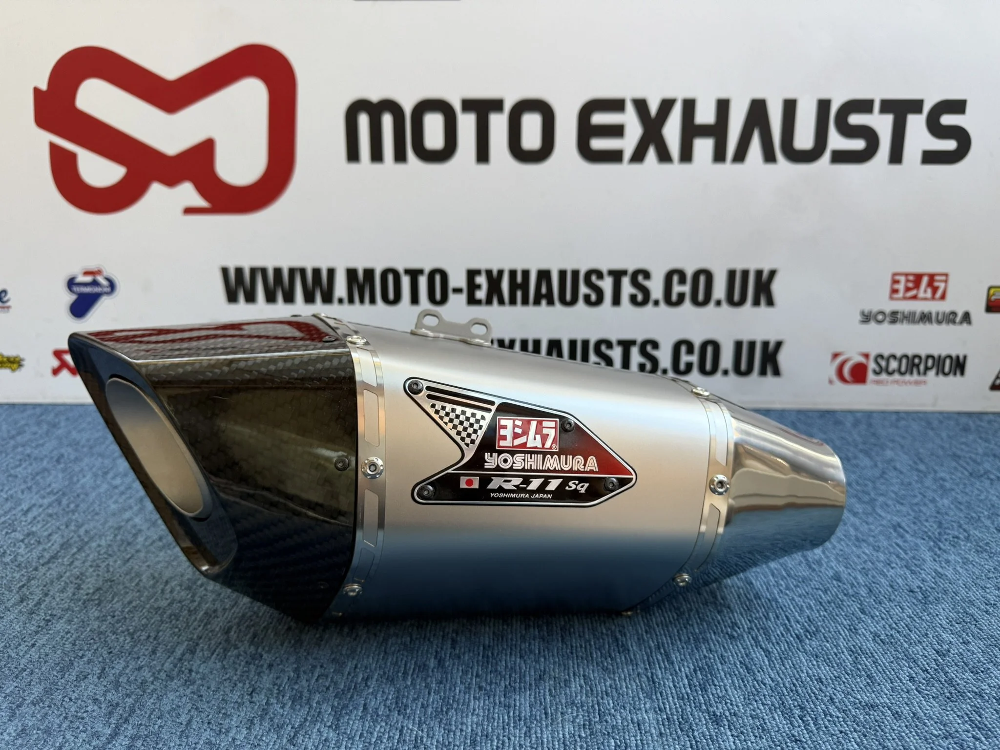 Kawasaki ZX10R Yoshimura R-11SQ Stainless Exhaust 3/4 System 2016 - 2020
