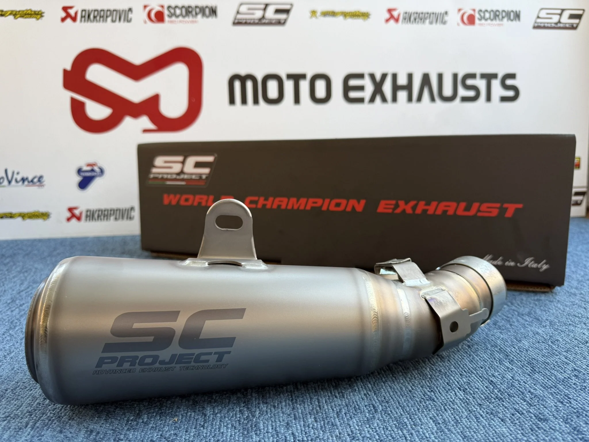 KAWASAKI Z900RS SC PROJECT S1-GP Titanium Slip-On Exhaust — Moto