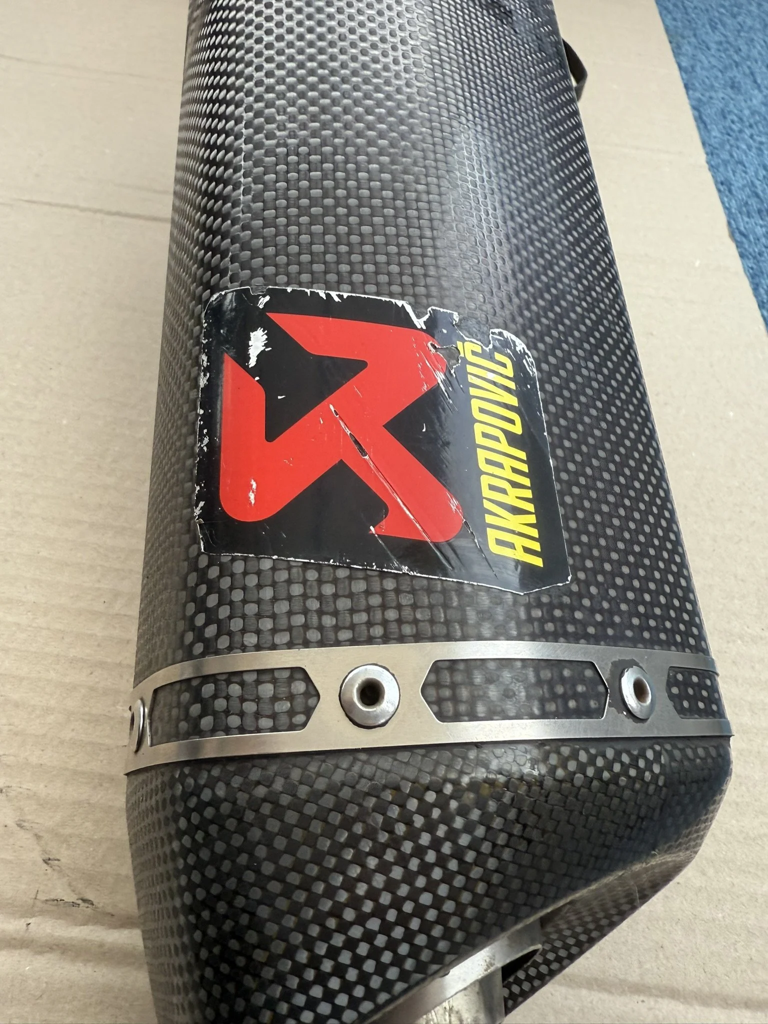 Honda CBR 125  150 R Akrapovic Carbon Full Exhaust System 19.JPEG