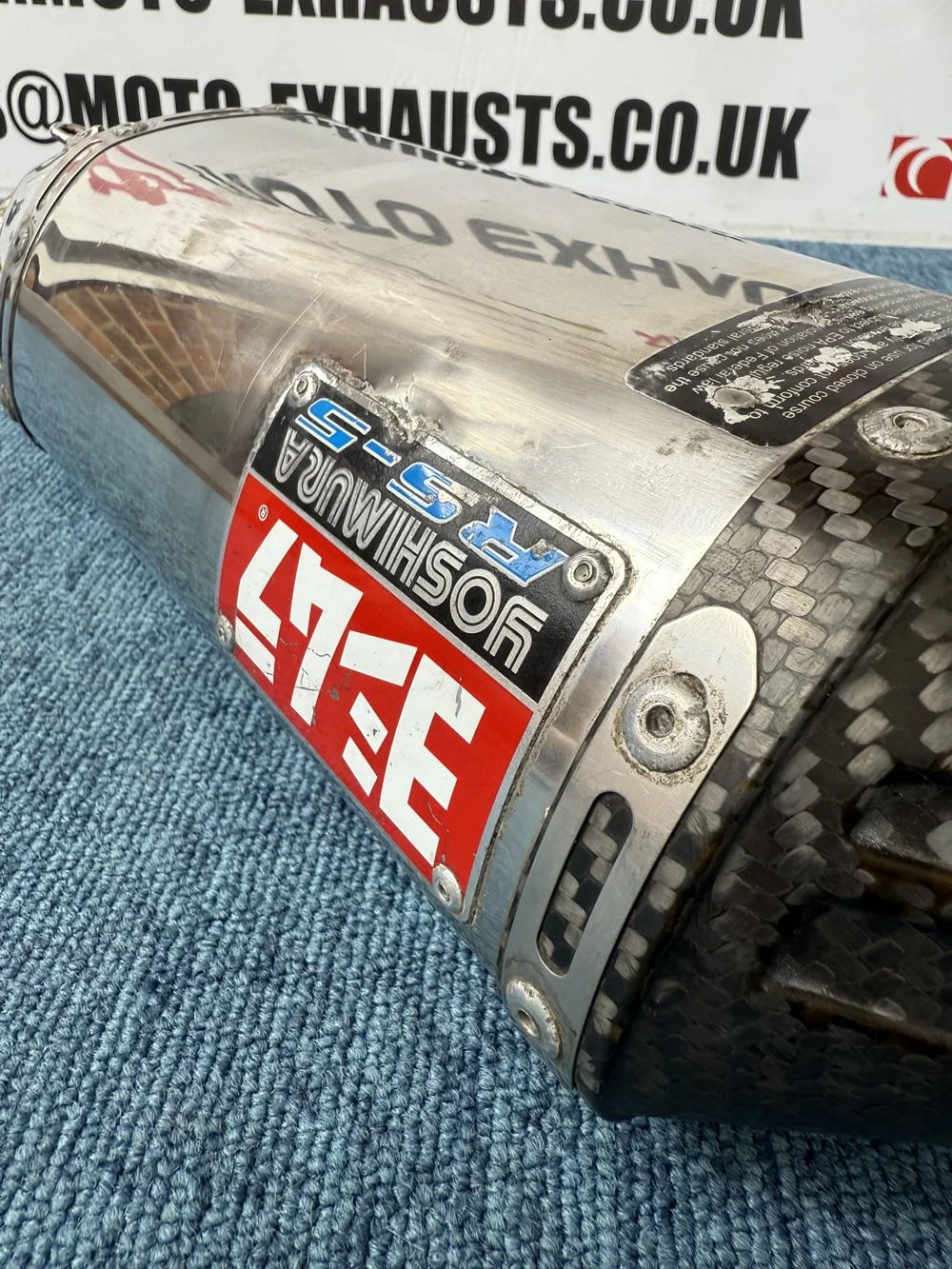 専用ページ❸ Kawasaki ZX-6R Yoshimura Exhaust Stainless Rs-5 Slip On Race 2005