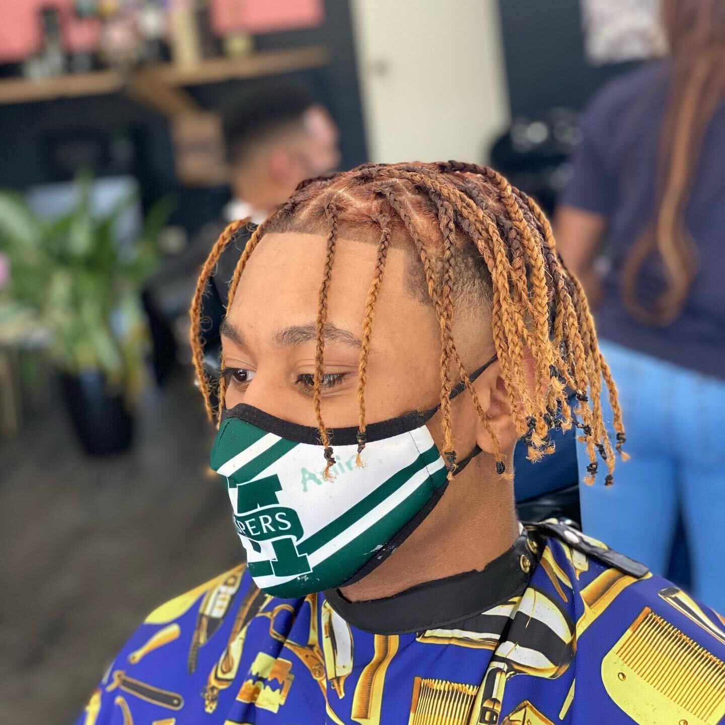 &bull; CUT X COLOR X BRAID  @therealprettybarber AND @cutbyzane &bull;