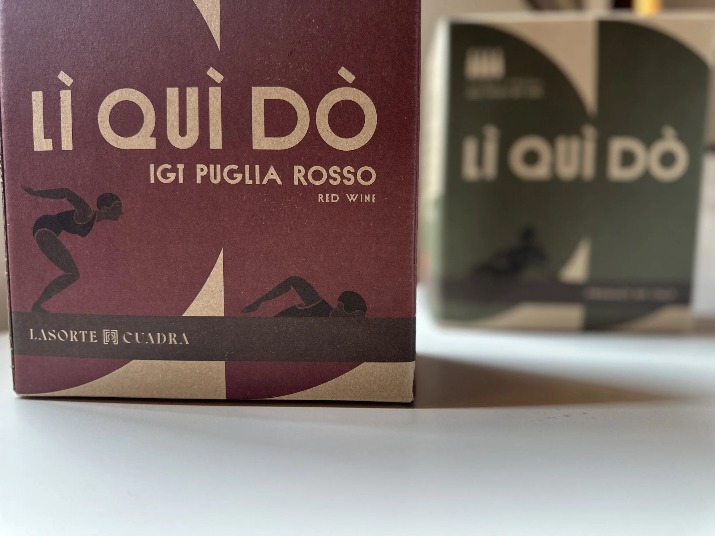 Lasorte Cuadra boxed wines LÌ QUÌ DÒ ®️