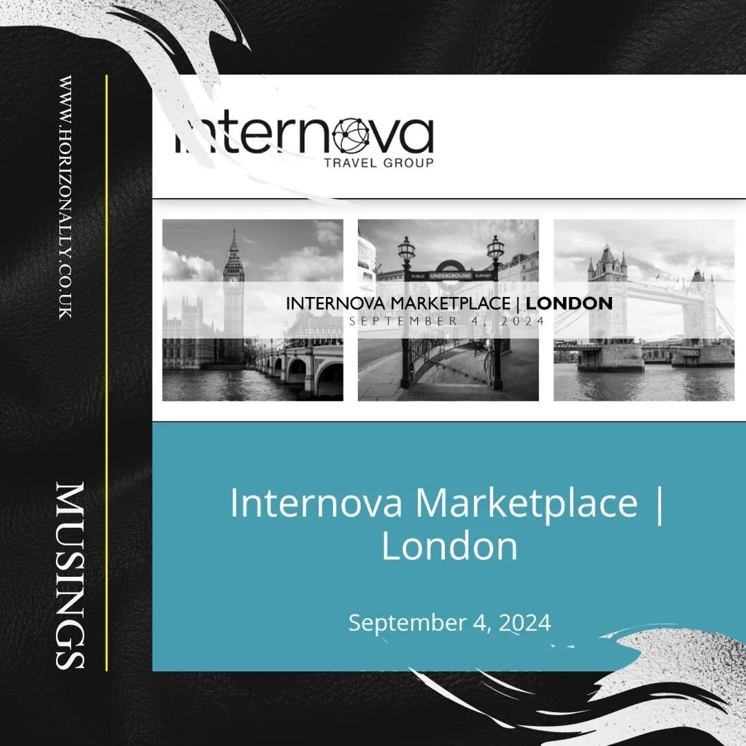 Registration confirmed for Internova Travel Group 2024 UK Marketplace taking place in London this September.

Looking forward to another productive and rewarding show later in the year.

Who is attending?

#luxurytravel #travelconcierge #PoweredbyGTC