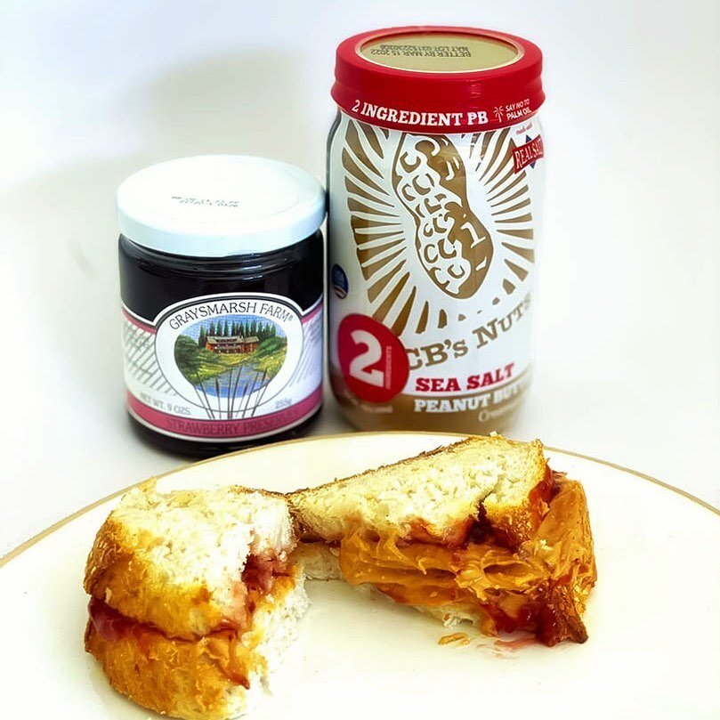 Are you excited for National PB &amp; J day? We are! This Friday we are giving one lucky winner a chance to win a PB &amp; J day giveaway. Check back Friday for details on how you can win!
🥜
🥜
🥜
🥜
🥜
#cbsnuts #seasaltpeanutbutter #graymarshpreser