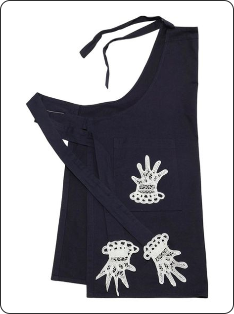 Embroidered Apron, $185