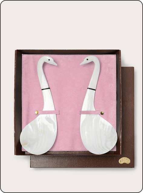 Pearl Serving Spoon Set, $188