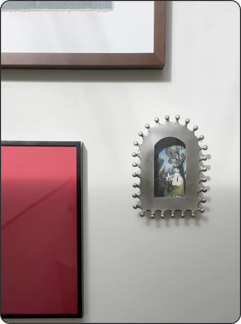 Handmade Tin Frame