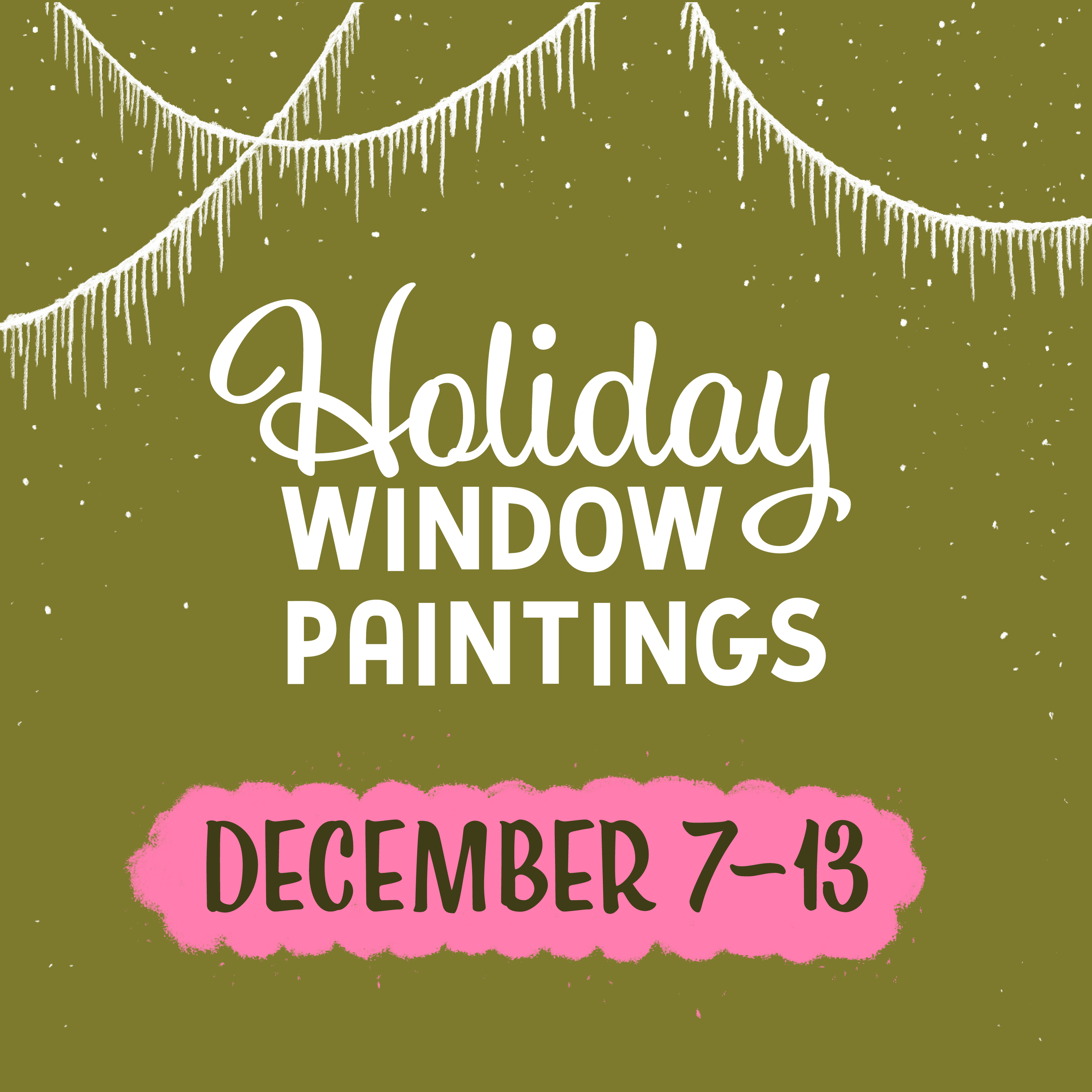 Week of Dec 7-13 time slot DEPOSIT