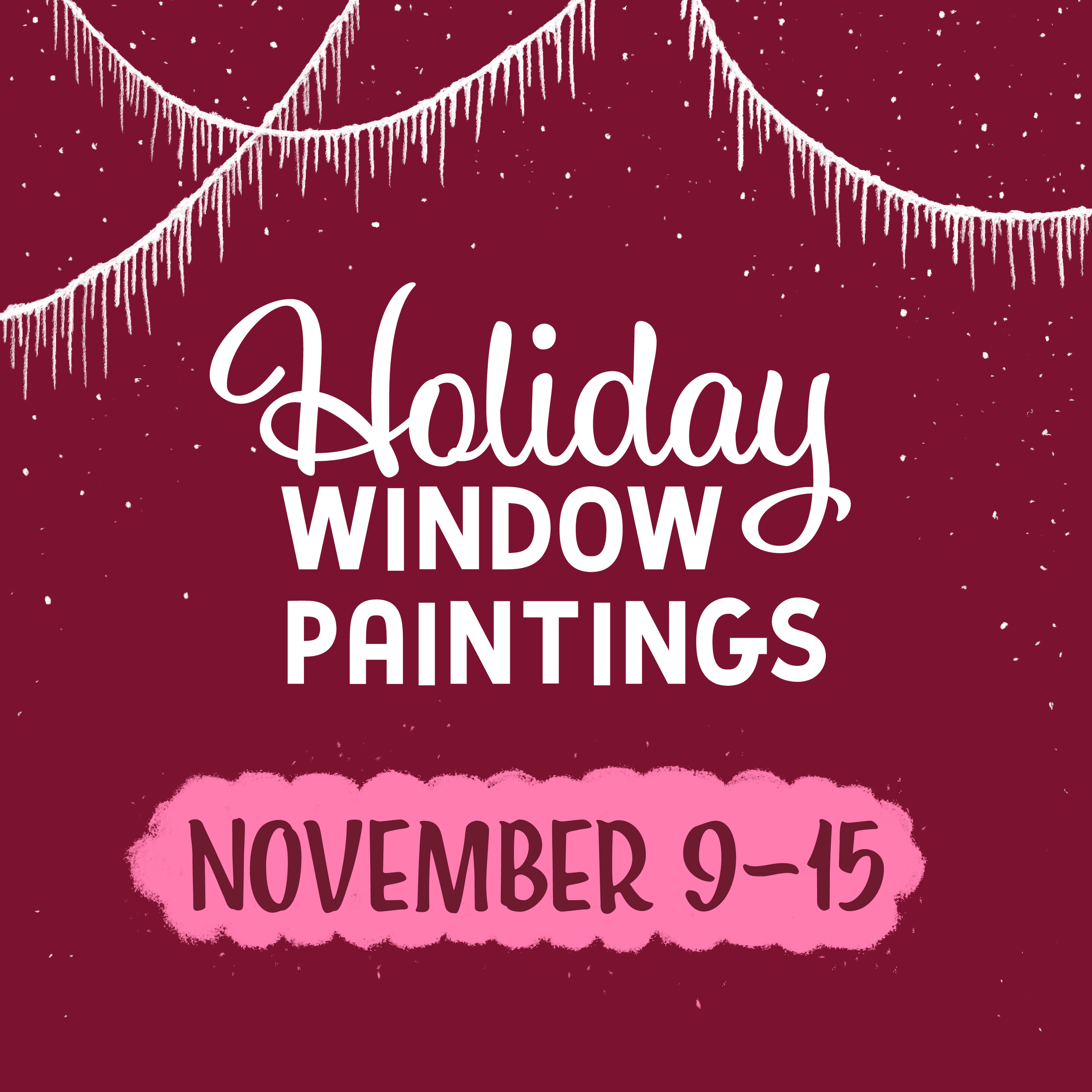 Week of Nov 9-15 time slot DEPOSIT