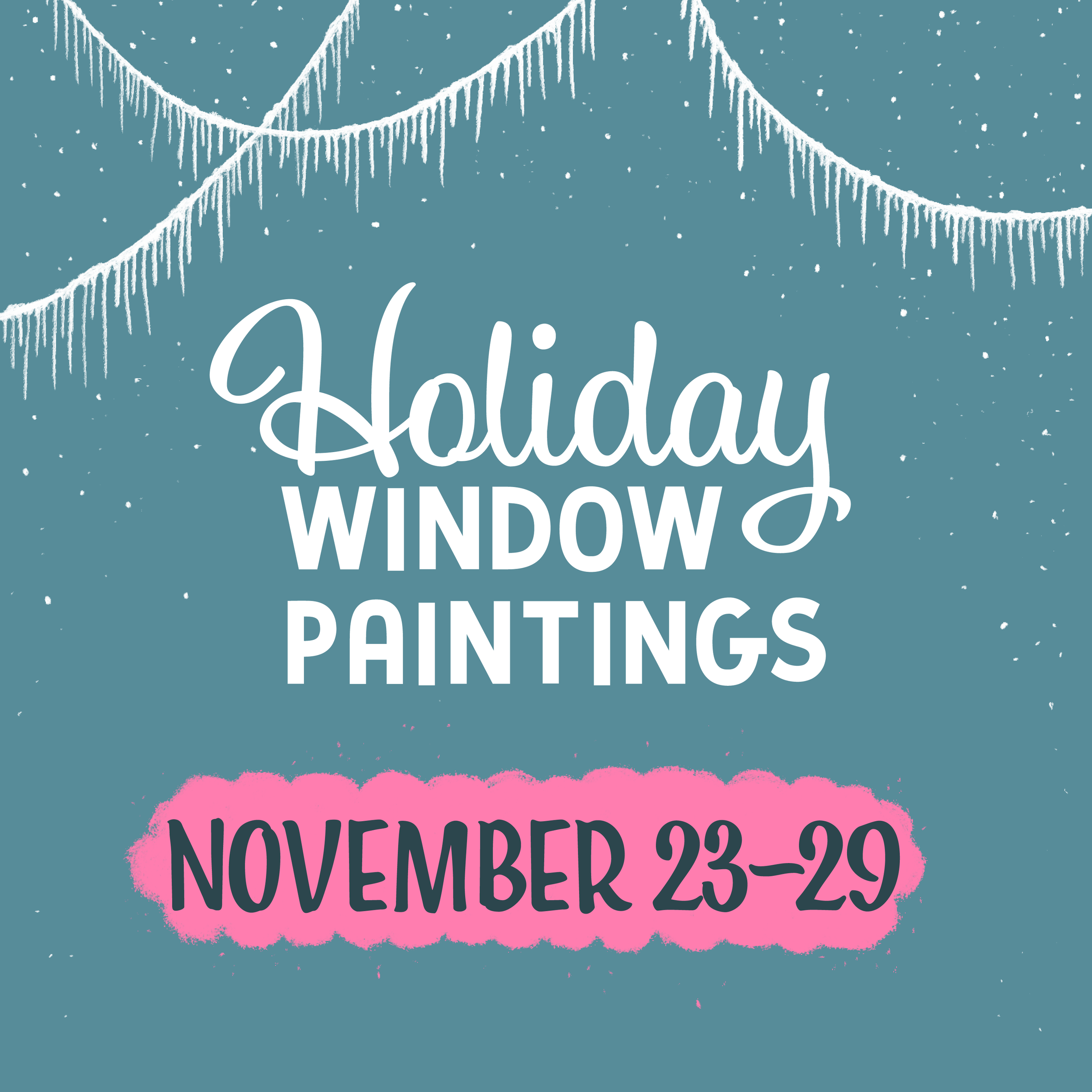 Week of Nov 23-29 time slot DEPOSIT