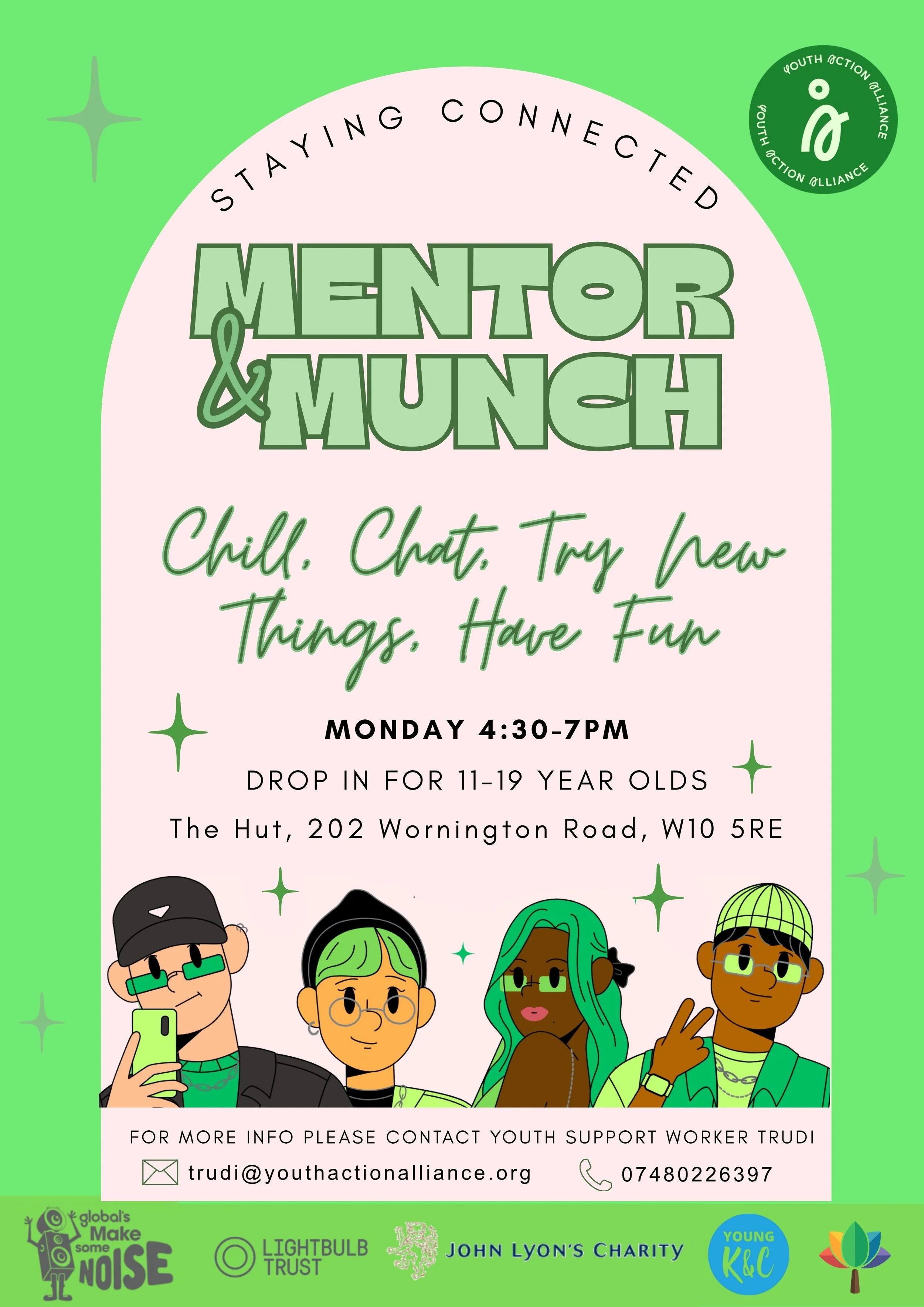 Staying connected - mentor and much poster