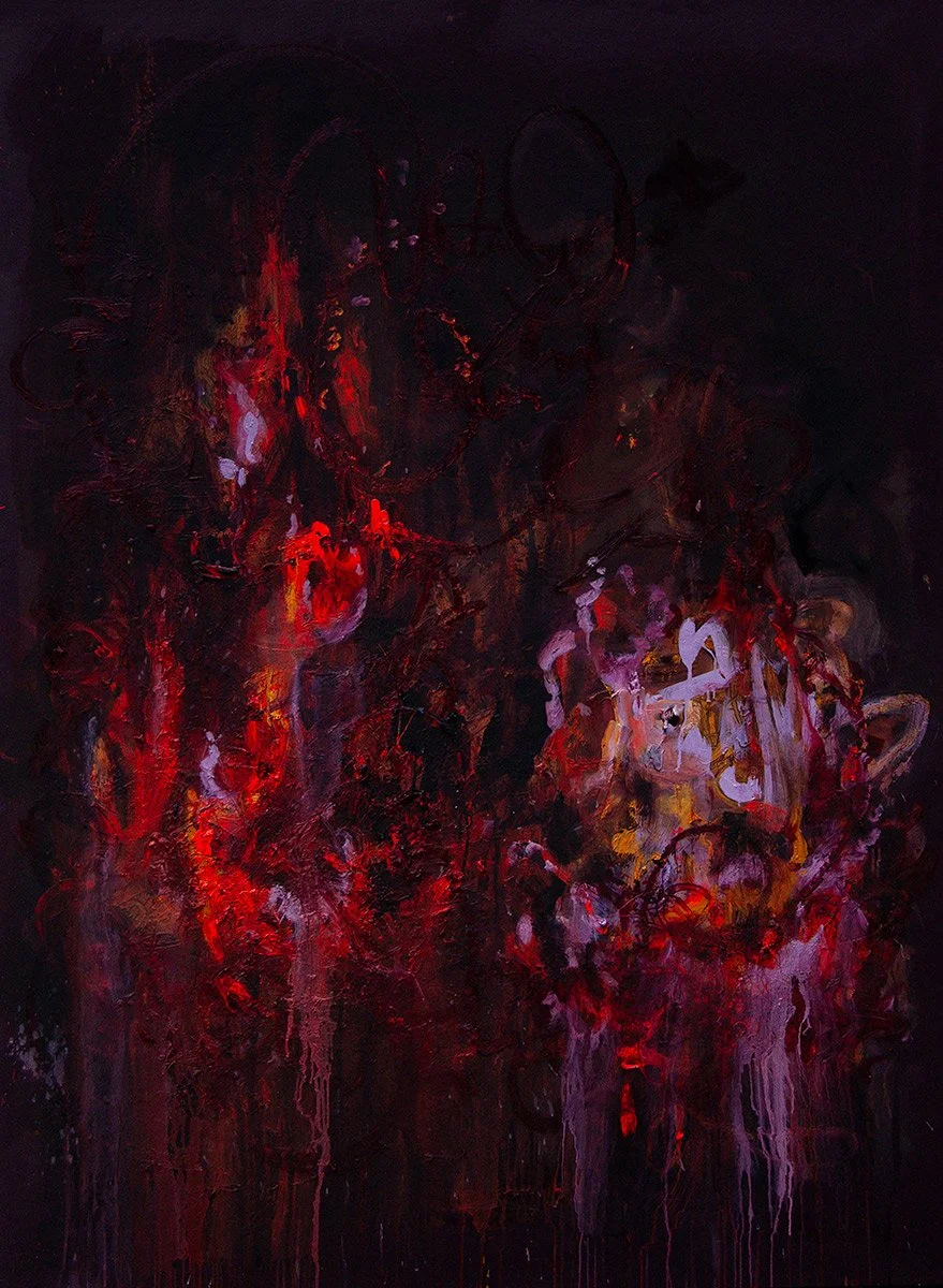 Reclamation – oil, acrylic on canvas – 48x65