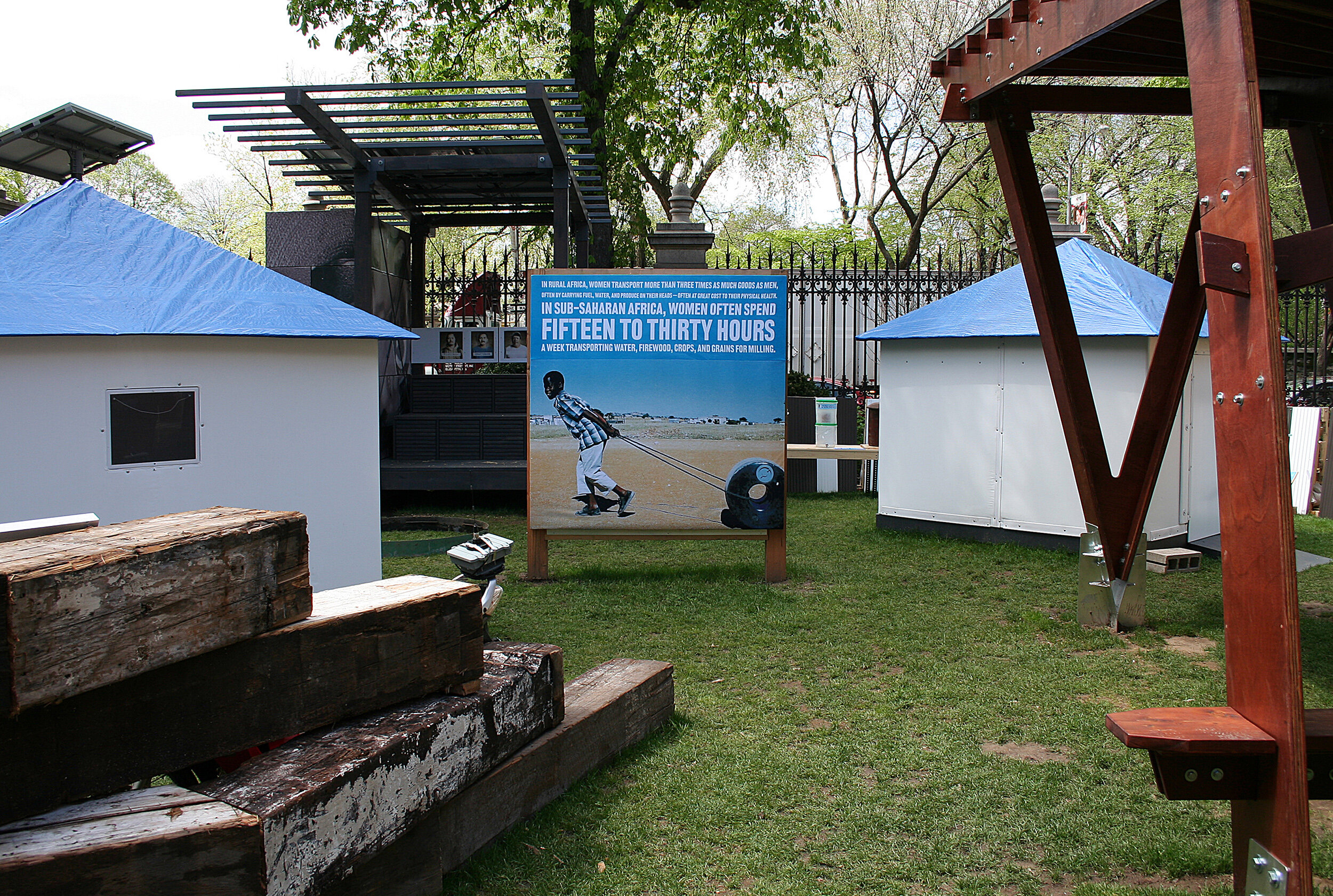 Design for the Other 90% Exhibition Signage Design, Section sign