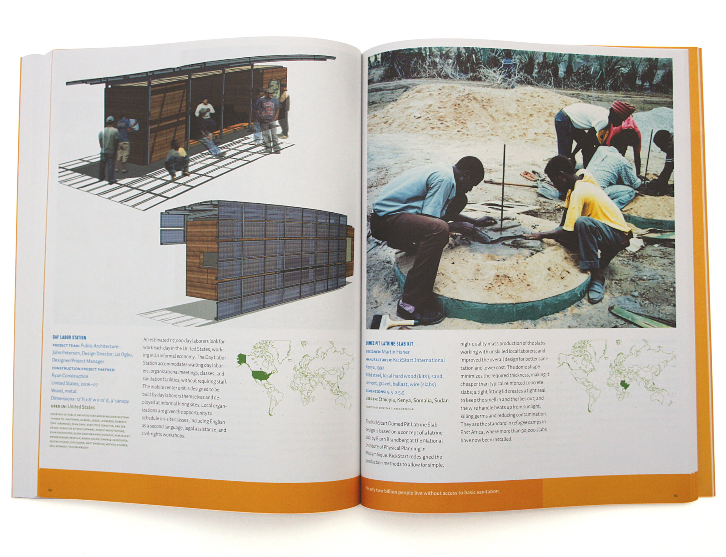 Design for the Other 90% Book Design, Project Spread
