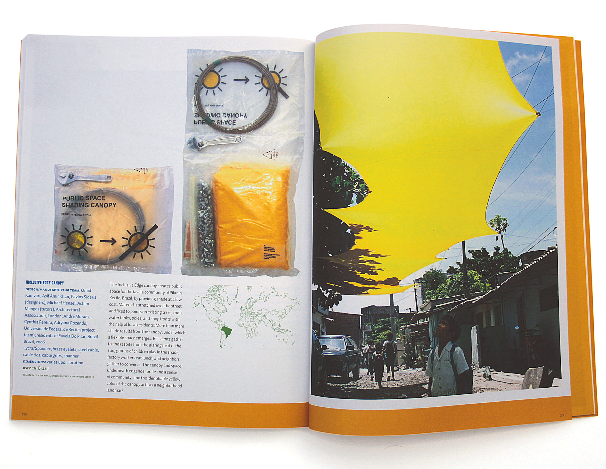 Design for the Other 90% Book Design, Project Spread