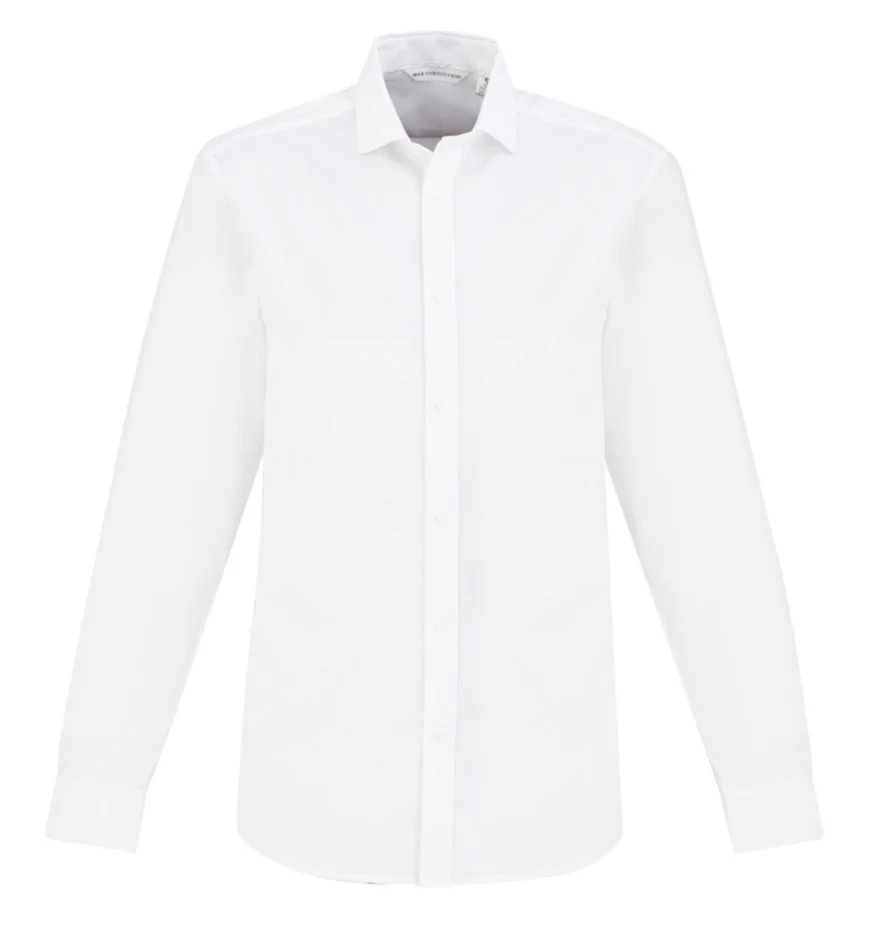 Men's White Shirt - embroiderd with SPI Logo