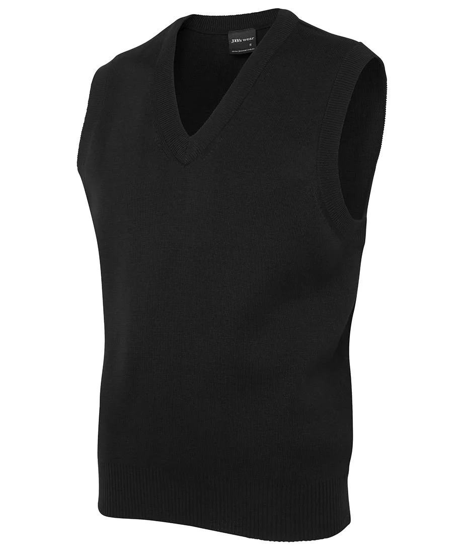 Men's Black Show Vest with embroidered SPI logo
