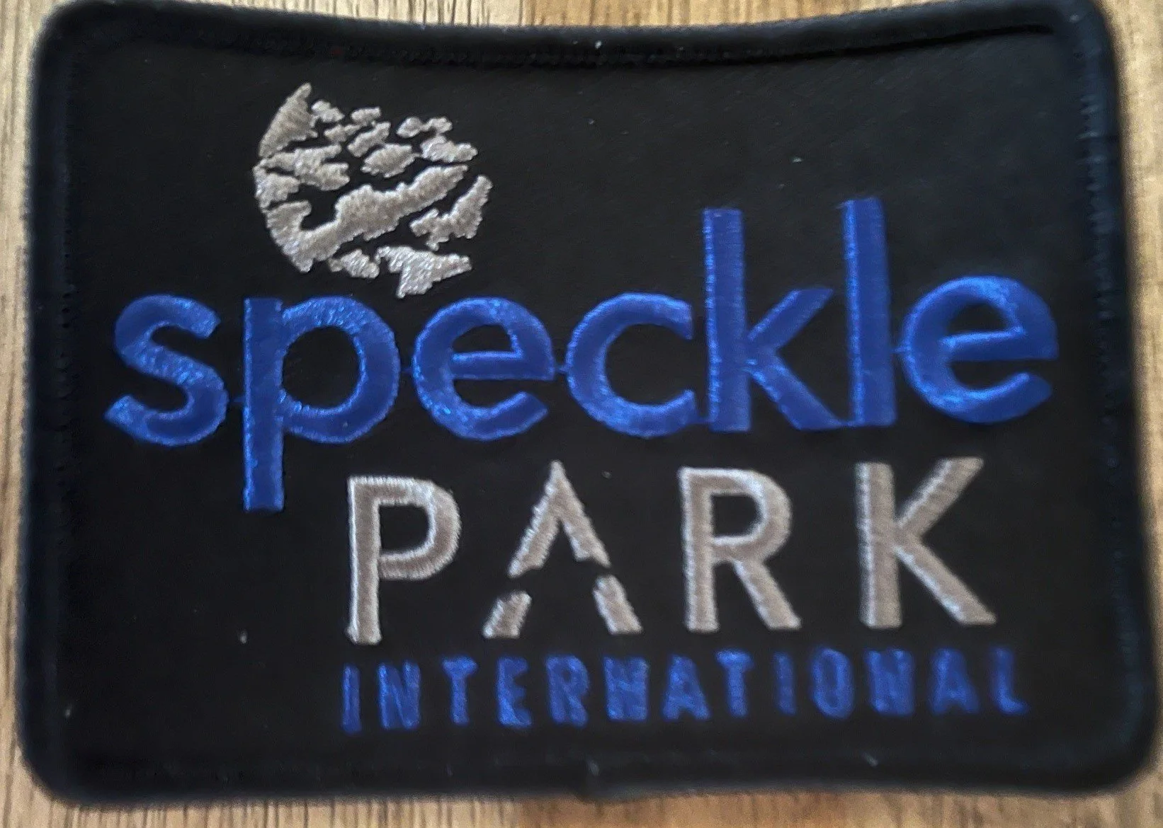 VELCRO SPI Logo patch for black show vest