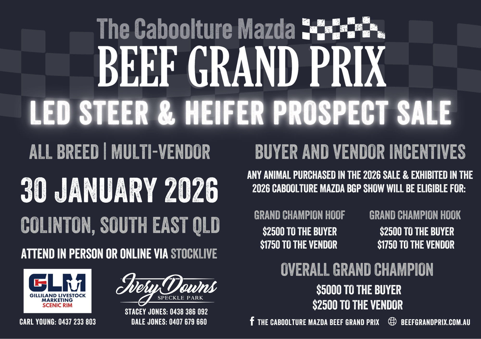 The Caboolture Mazda Beef Grand Prix Led Steer & Heifer Prospect Sale