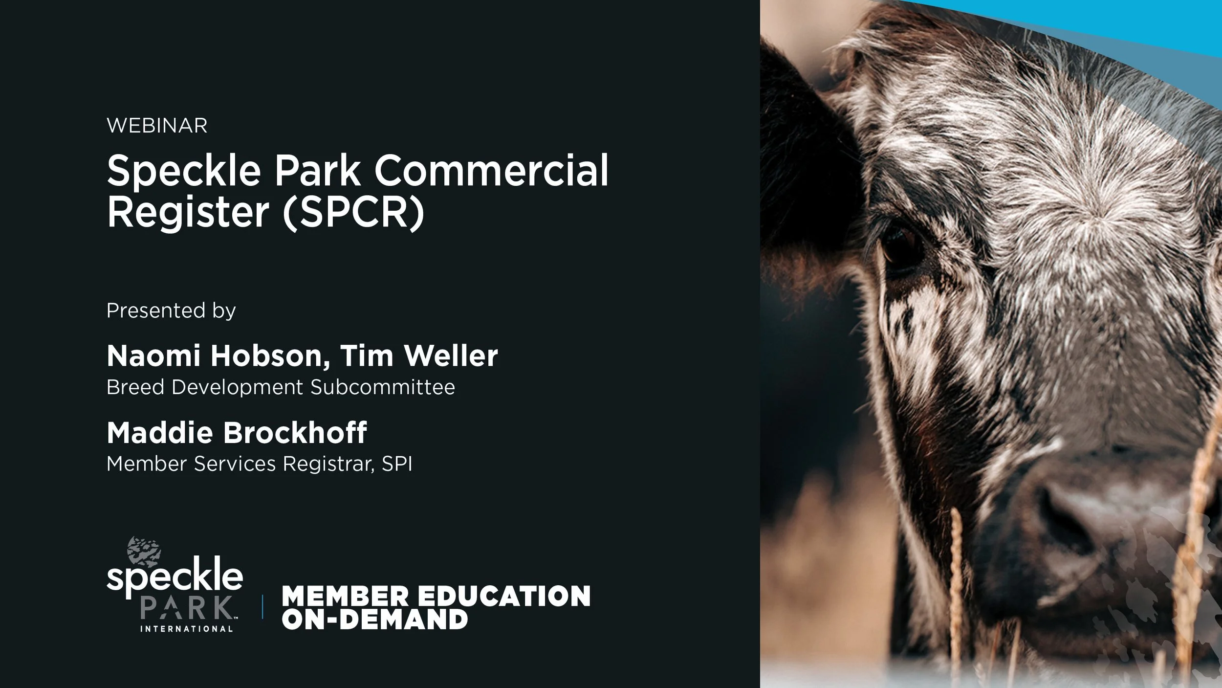 Speckle Park Commercial Register Overview