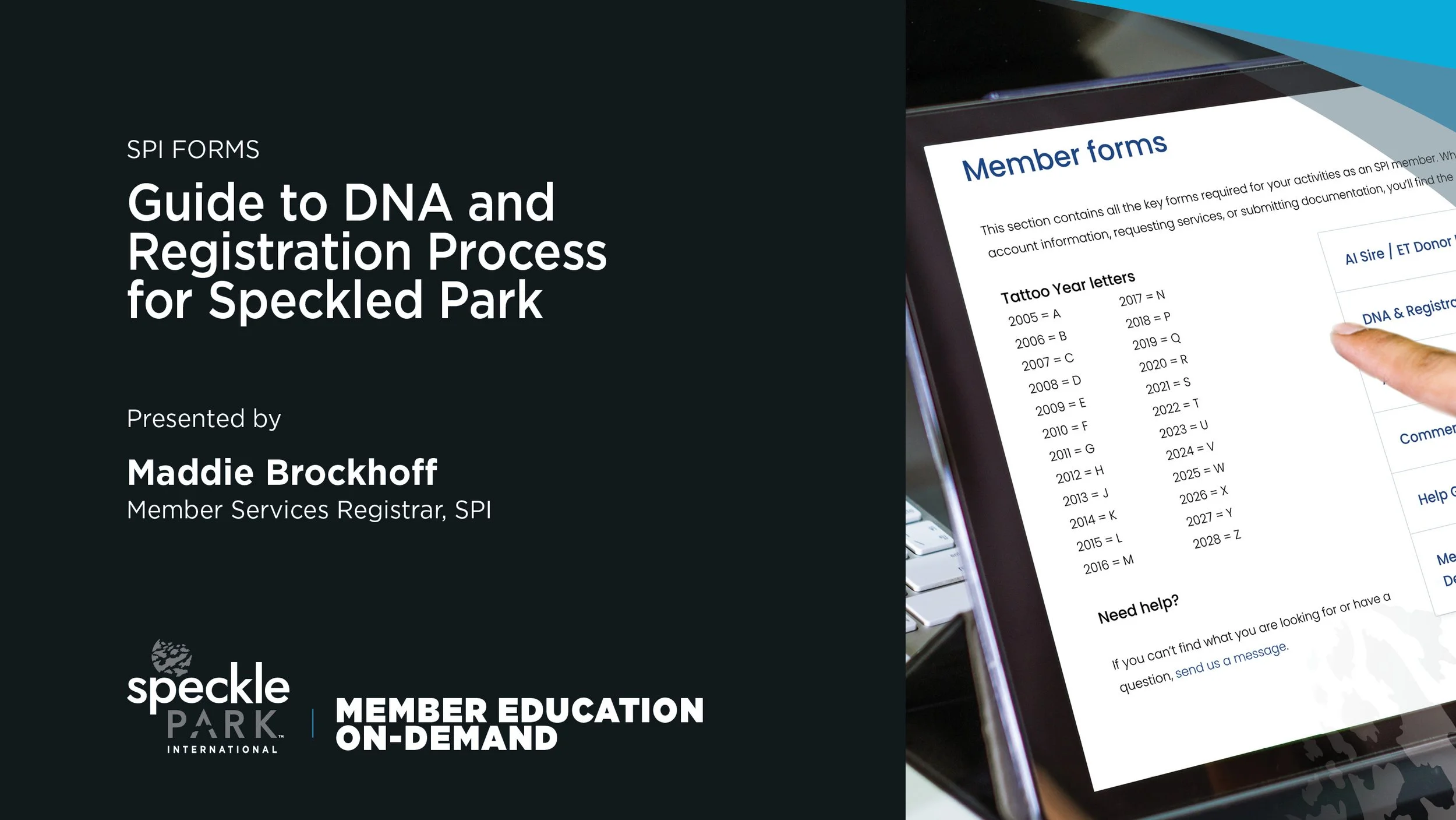 HELP VIDEO: Guide to DNA and Registration Process