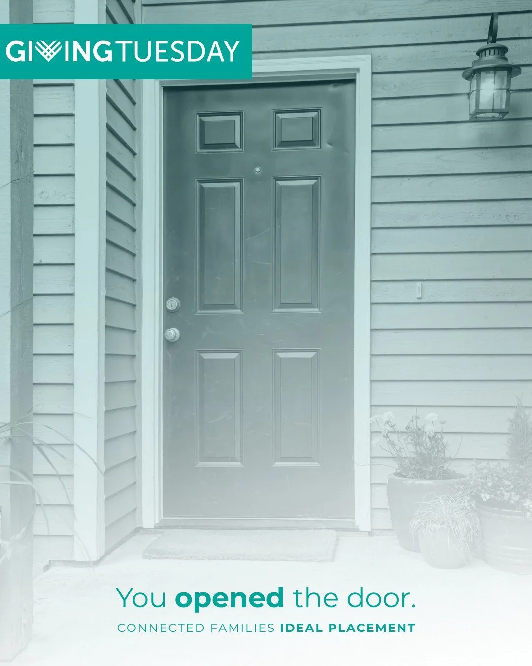 Because of you, more doors can open.

More children can now stay with people they already know and love.

Your generosity helped remove the barriers that stand between children and family, things as simple as a car seat, a bed, or a fire extinguisher