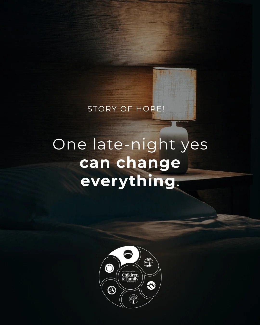 At the end of this year, we are sharing stories that remind us what one yes can do.

Late one night, our Connected team received an urgent call for two siblings who needed safety right away. One was an expectant teen. The other, her younger brother. 