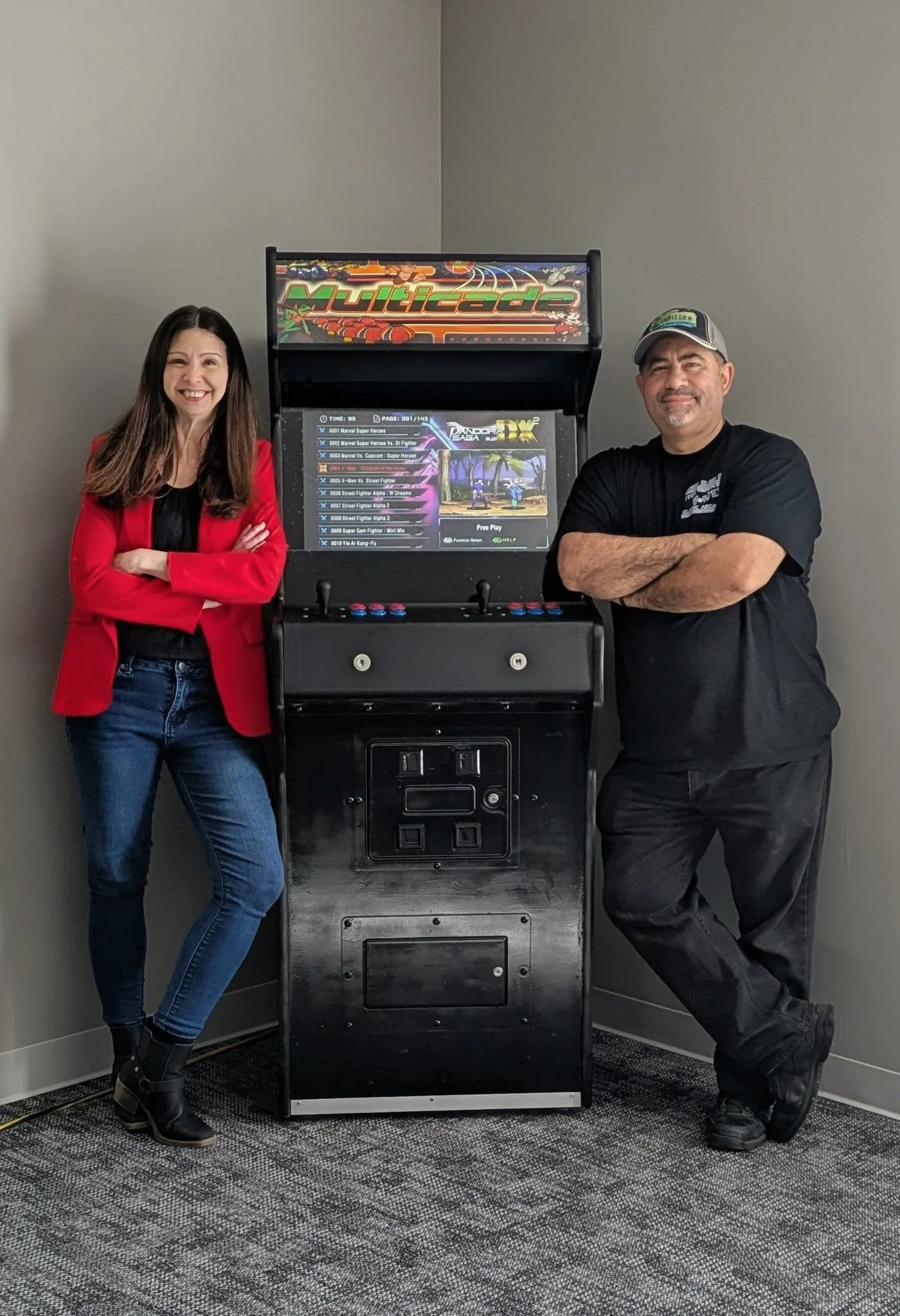 Big things are happening at our Connected Families Visit Center!

A huge thank you to Daniel from Vortex Arcade for custom building TWO video game machines for ABCFM&rsquo;s Central Office! These family-friendly arcade games will give children a fun 