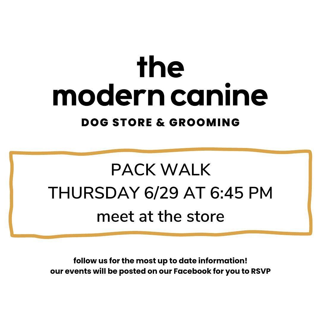 Monthly Pack Walks