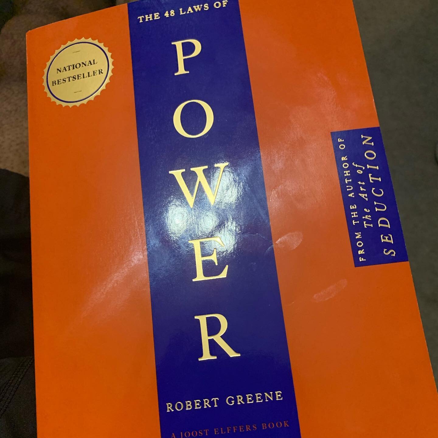 First up on @all_starsky #summerreadinglist #48LawsOfPower 

My 16 yo said he chose it partially bc he heard it was banned in prisons. Should I be afraid?

#power #parenting