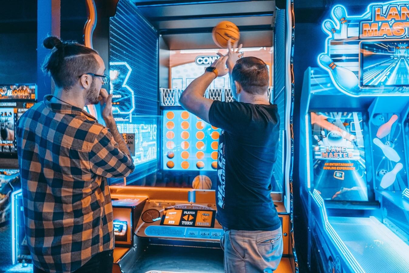 This game of connect 4 hoops was a real nail biter😟
📸 @kto.rw