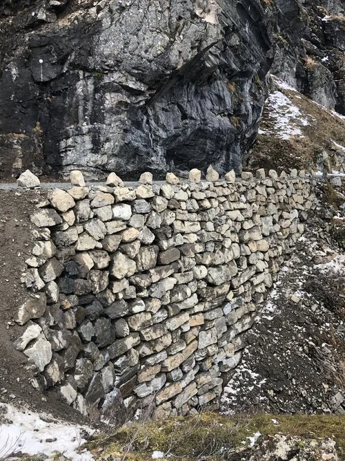 Gamlevegen til  Tusenmeteren står klar