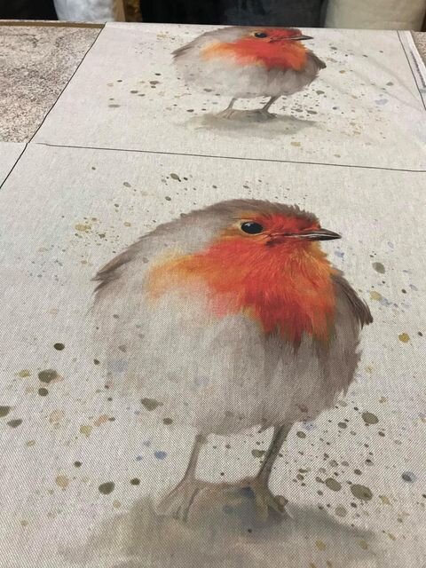 'Robin' Cushion Front Panel