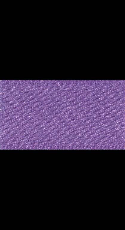 Plain Satin Ribbon Col. 19 Purple (Per Metre)