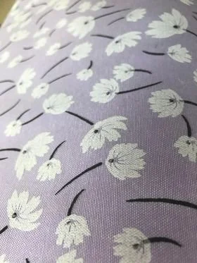 Visage Polycotton 150cm - Lilac Daisy